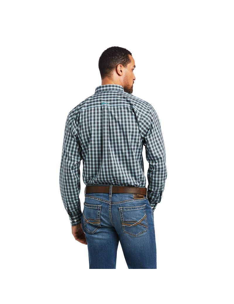 Chemises De Costume Ariat Wrinkle Free Houston Fitted Multicolore Homme | TGB-78209664