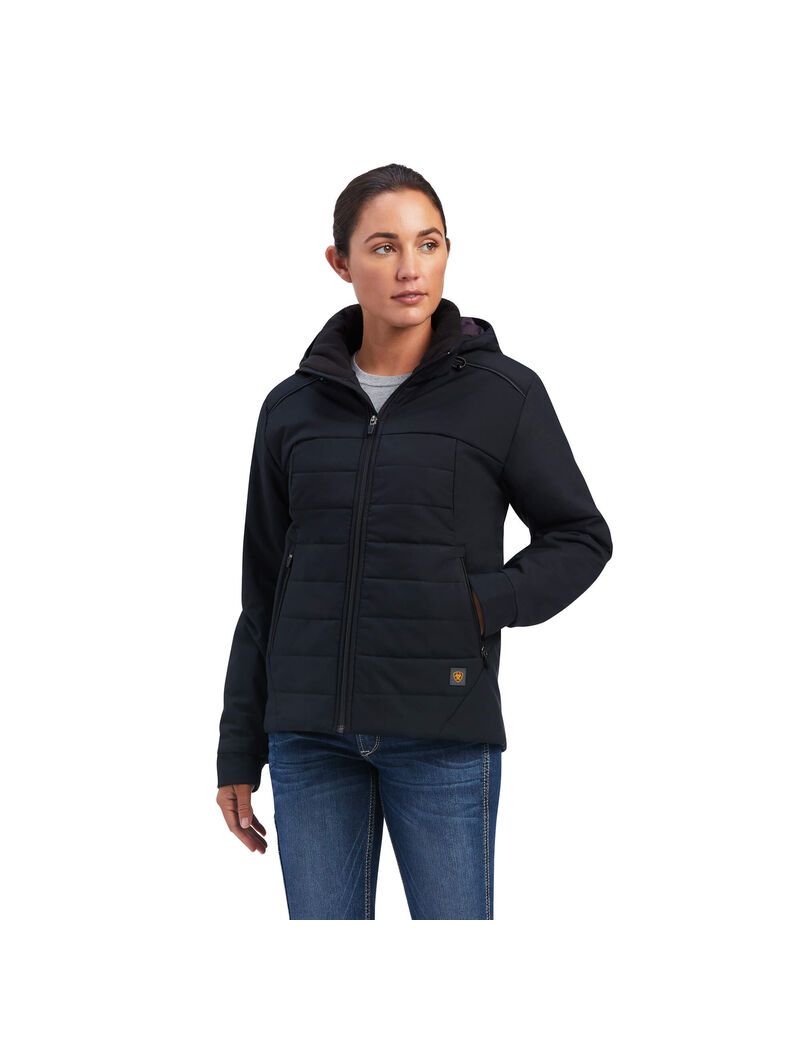 Vêtements De Travail Ariat Rebar Valkyrie Stretch Tela Insulated Jackets Noir Femme | CBB-36671740