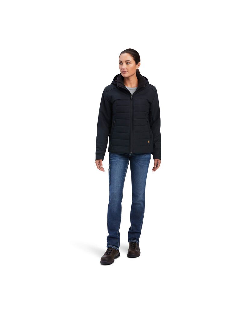 Vêtements De Travail Ariat Rebar Valkyrie Stretch Tela Insulated Jackets Noir Femme | CBB-36671740