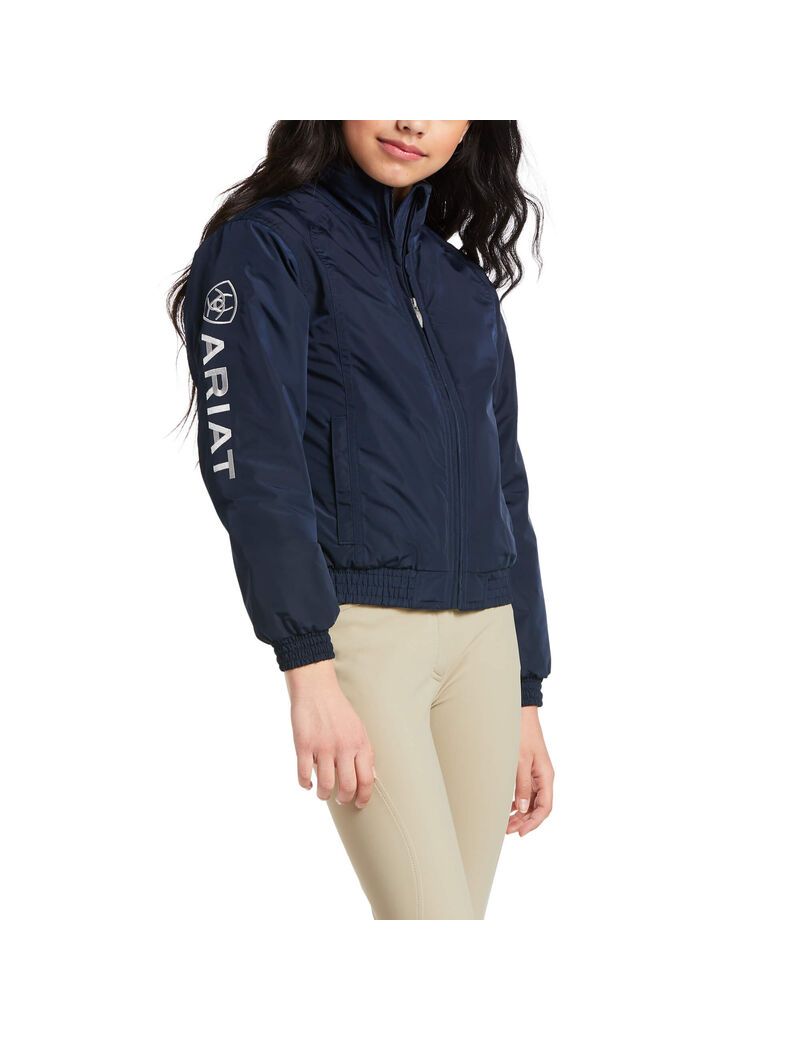 Vestes Ariat Stabilité Insulated Bleu Marine Enfant | KKU-33893964