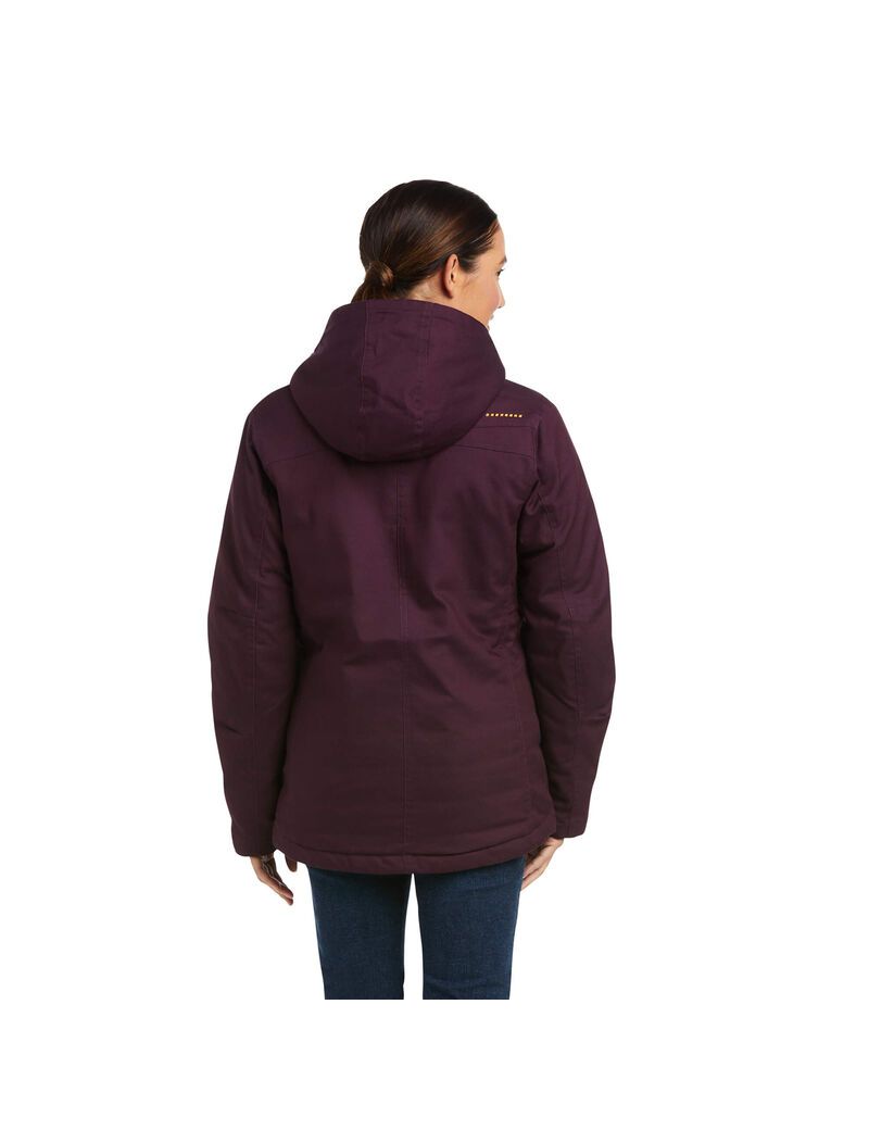 Vêtements De Travail Ariat Rebar DuraCanvas Insulated Jackets Violette Femme | QOP-61616203