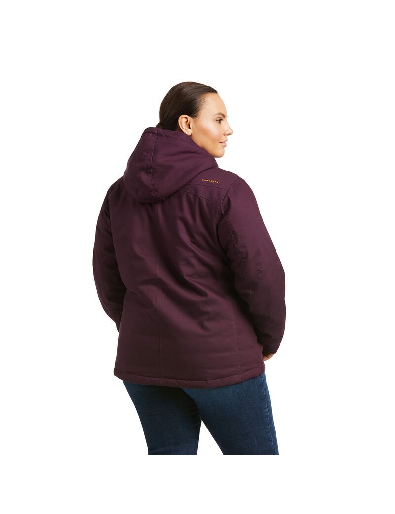 Vêtements De Travail Ariat Rebar DuraCanvas Insulated Jackets Violette Femme | QOP-61616203