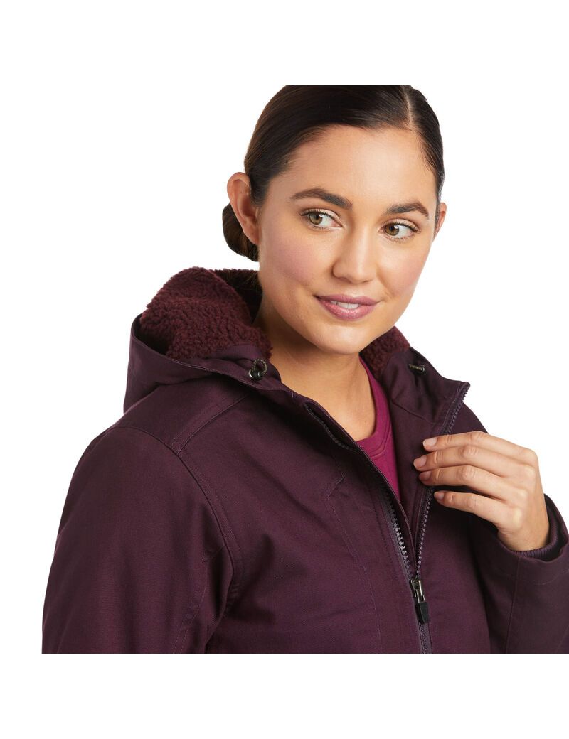 Vêtements De Travail Ariat Rebar DuraCanvas Insulated Jackets Violette Femme | QOP-61616203