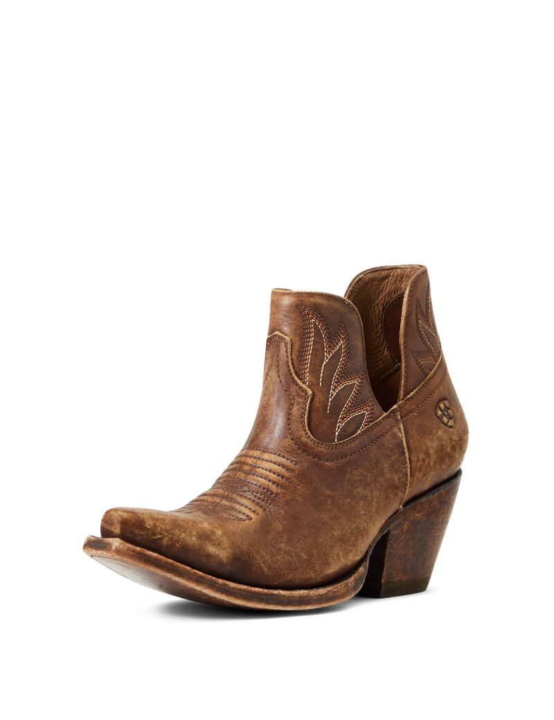 Bottines Ariat Hazel Western Marron Femme | OQI-17944443