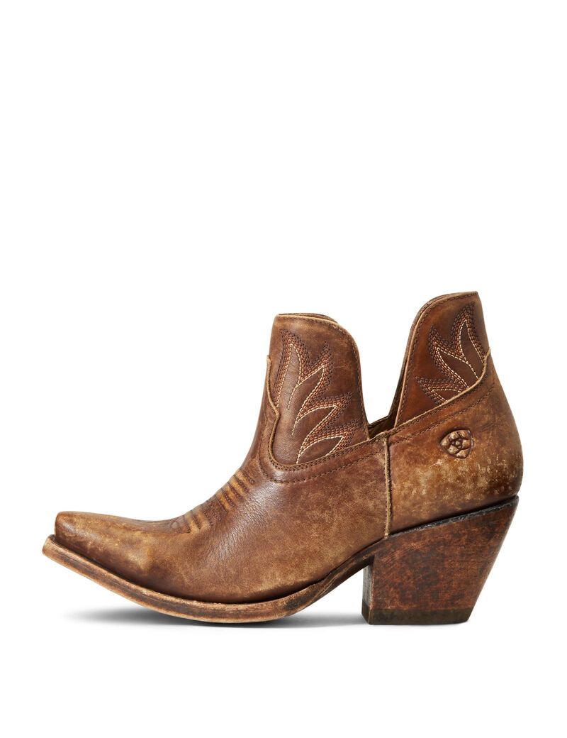 Bottines Ariat Hazel Western Marron Femme | OQI-17944443