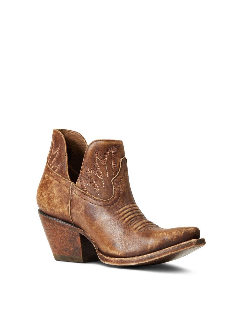 Bottines Ariat Hazel Western Marron Femme | OQI-17944443