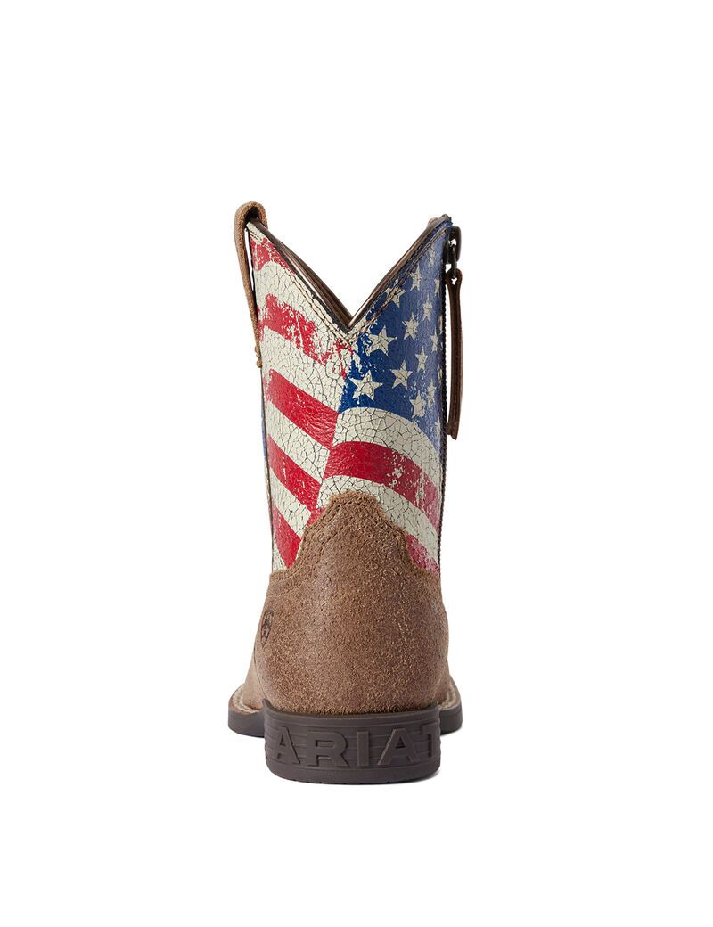 Bottes Western Ariat Stars And Stripes Marron Enfant | MMS-84323480