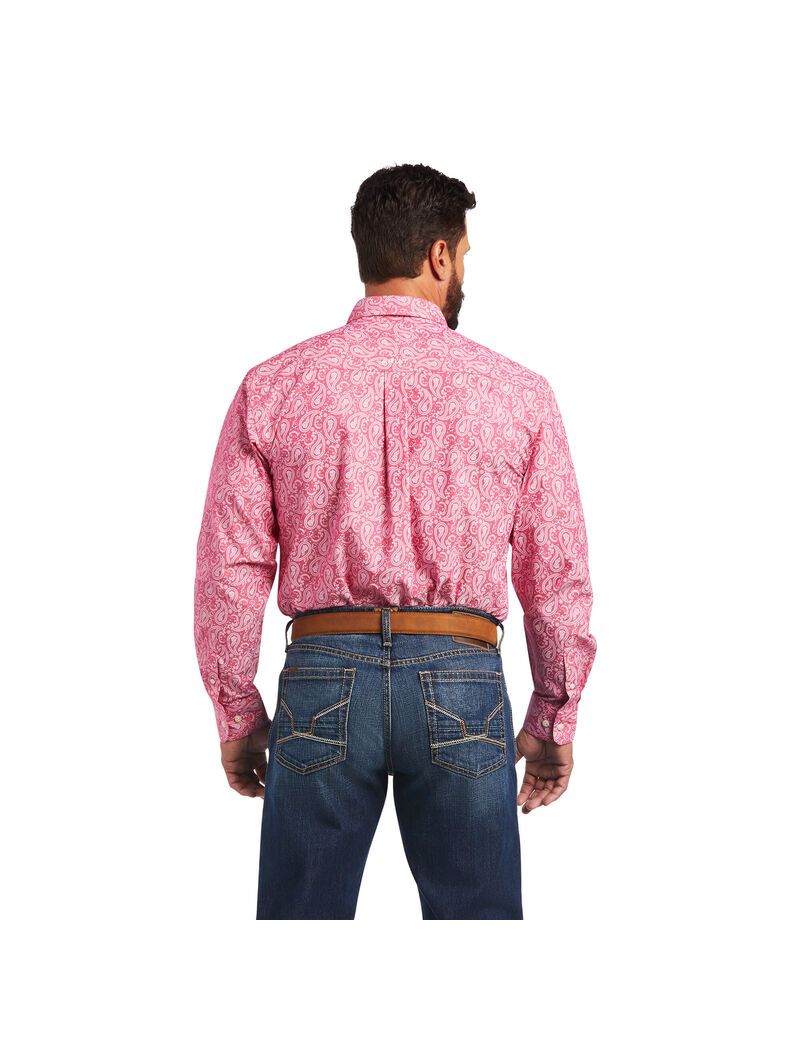 Chemises De Costume Ariat Mark Classiche Fit Rose Clair Homme | SAQ-64348234