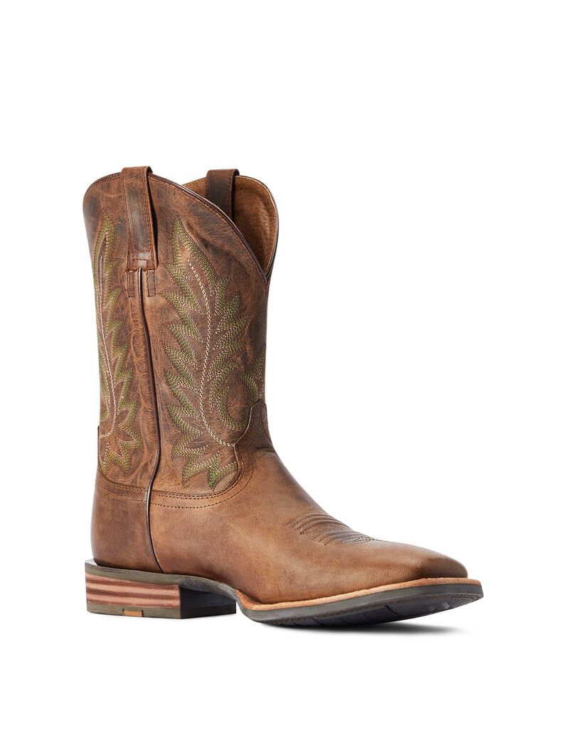 Bottes Western Ariat Ridin High Marron Homme | PVP-95114387