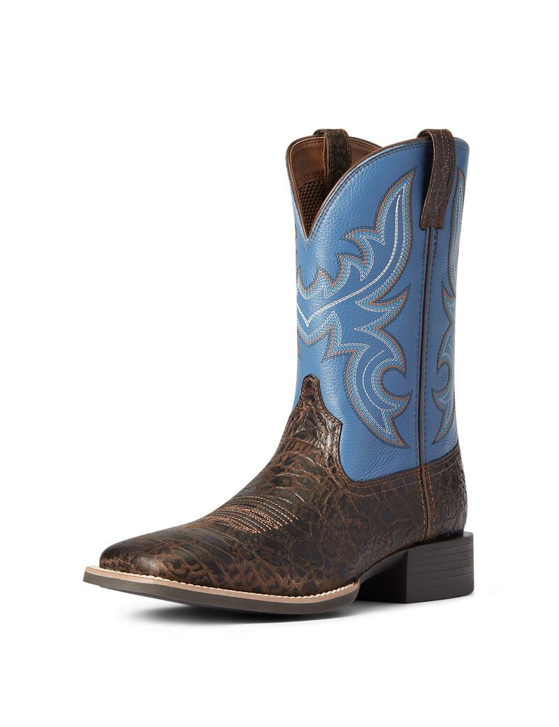 Bottes Western Ariat Sport Cow Country Marron Homme | GBN-34961728