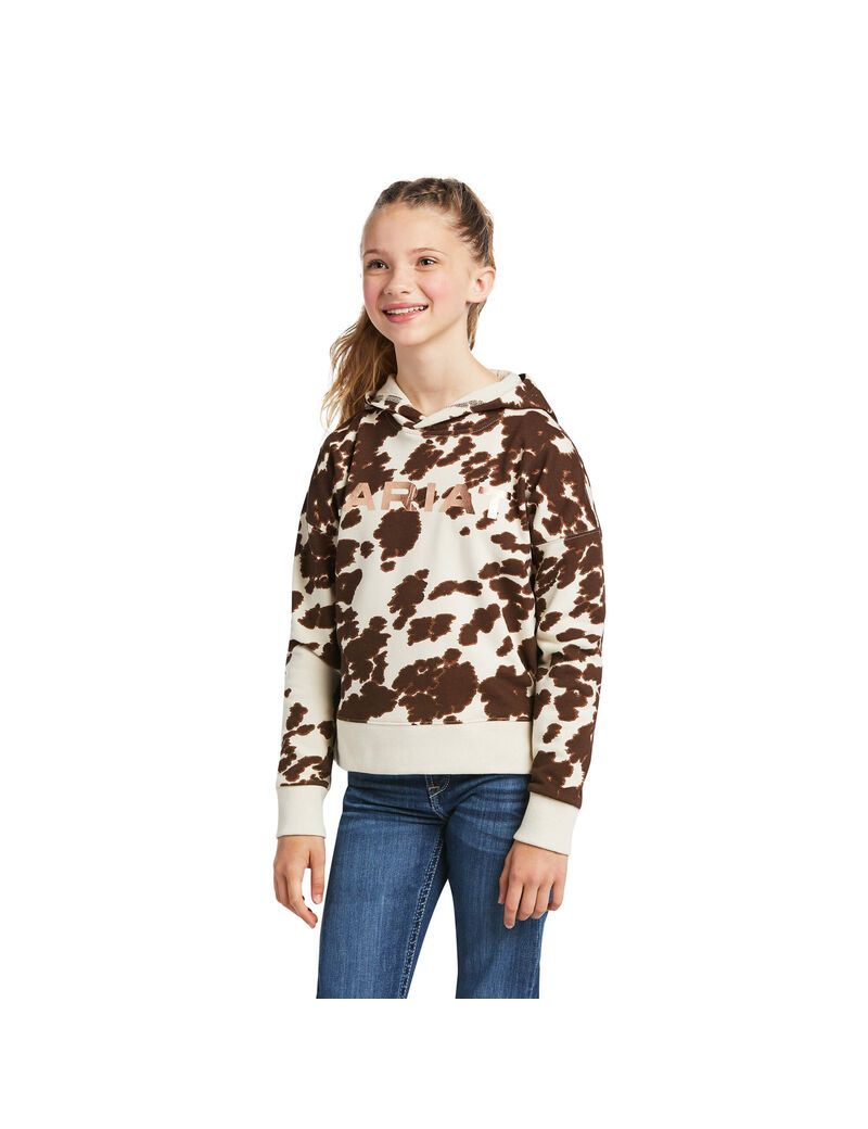 Sweat à Capuche Ariat REAL Pony Multicolore Enfant | JBQ-23000779