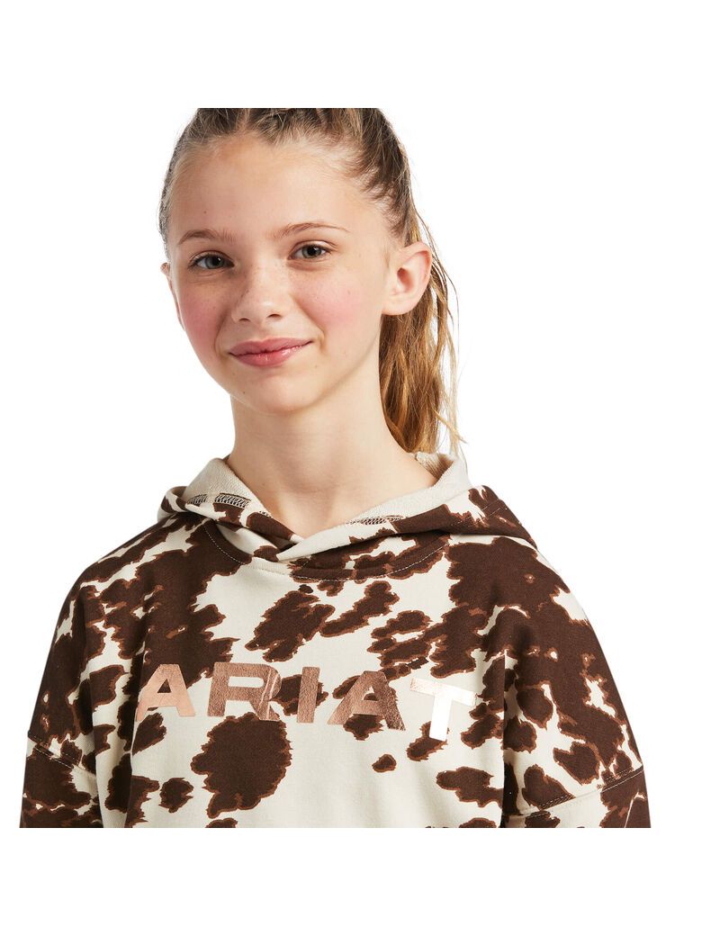 Sweat à Capuche Ariat REAL Pony Multicolore Enfant | JBQ-23000779