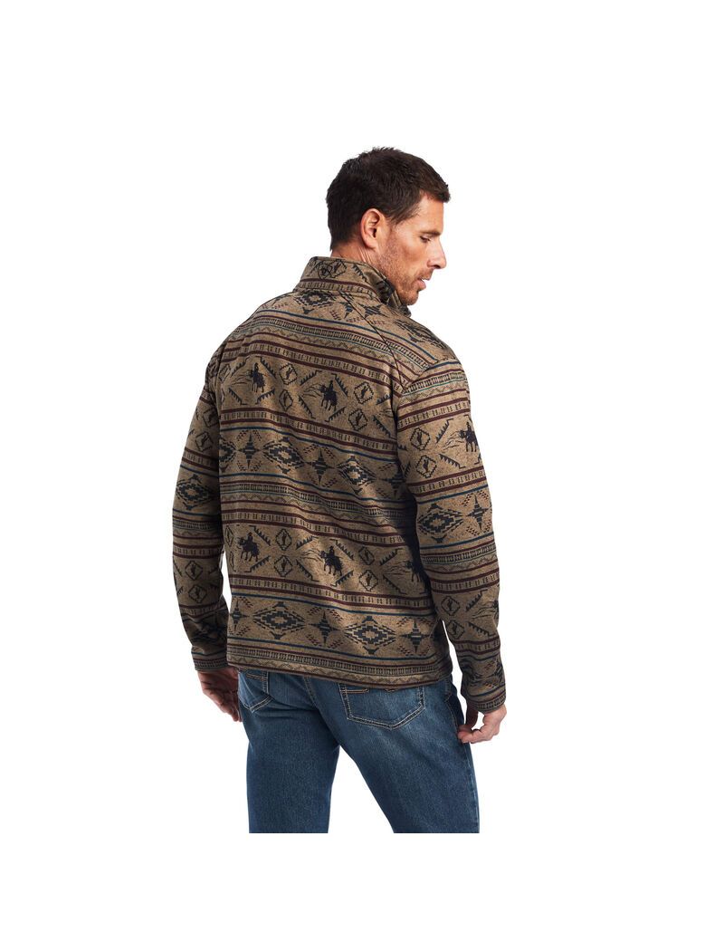 Cardigan Ariat Caldwell Full Zip Multicolore Homme | HGF-49877514