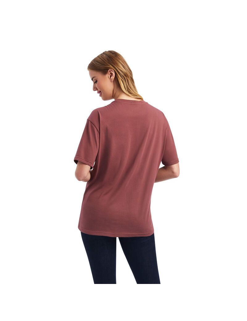 Hauts Ariat Wanted Tee Multicolore Femme | HIP-39108197