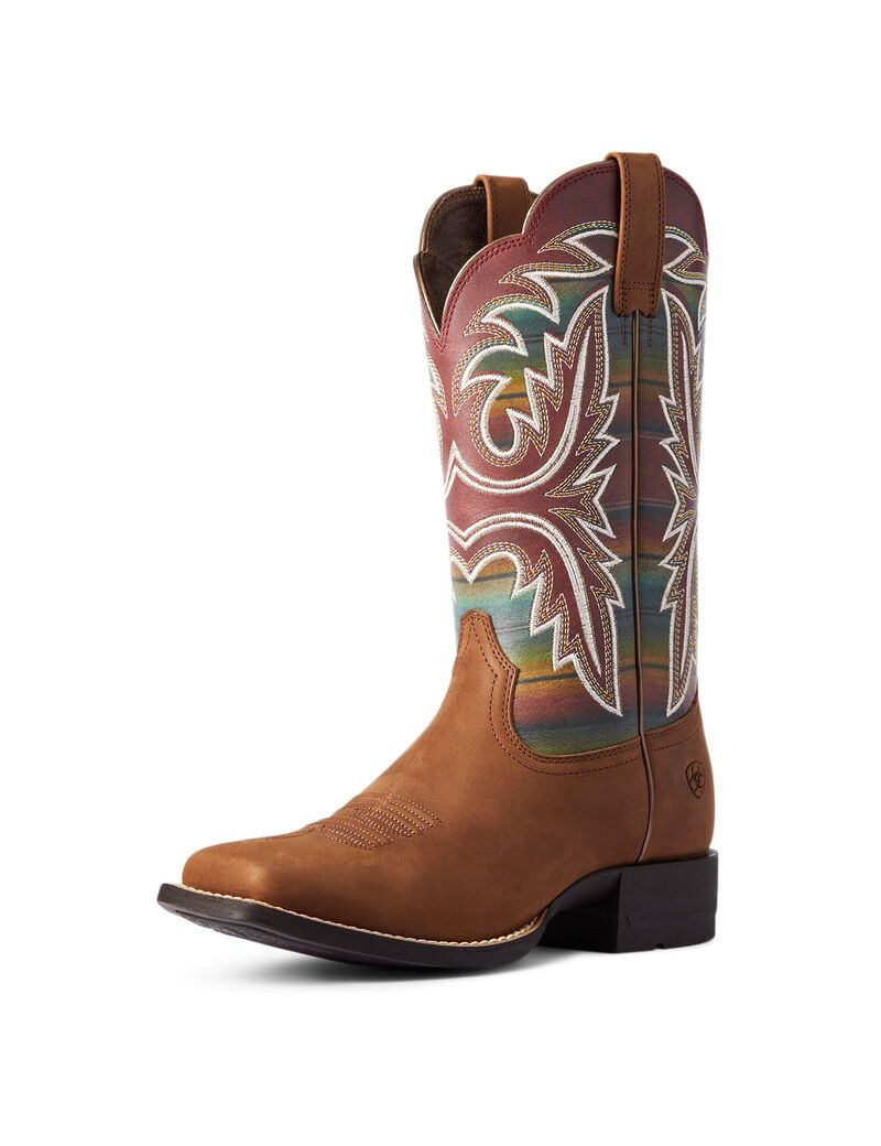 Bottes Western Ariat Lonestar Marron Femme | NDK-06601217