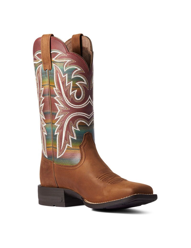 Bottes Western Ariat Lonestar Marron Femme | NDK-06601217