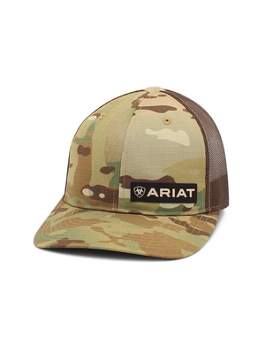 Casquettes Ariat Offset logo Camouflage Homme | EVN-38978856