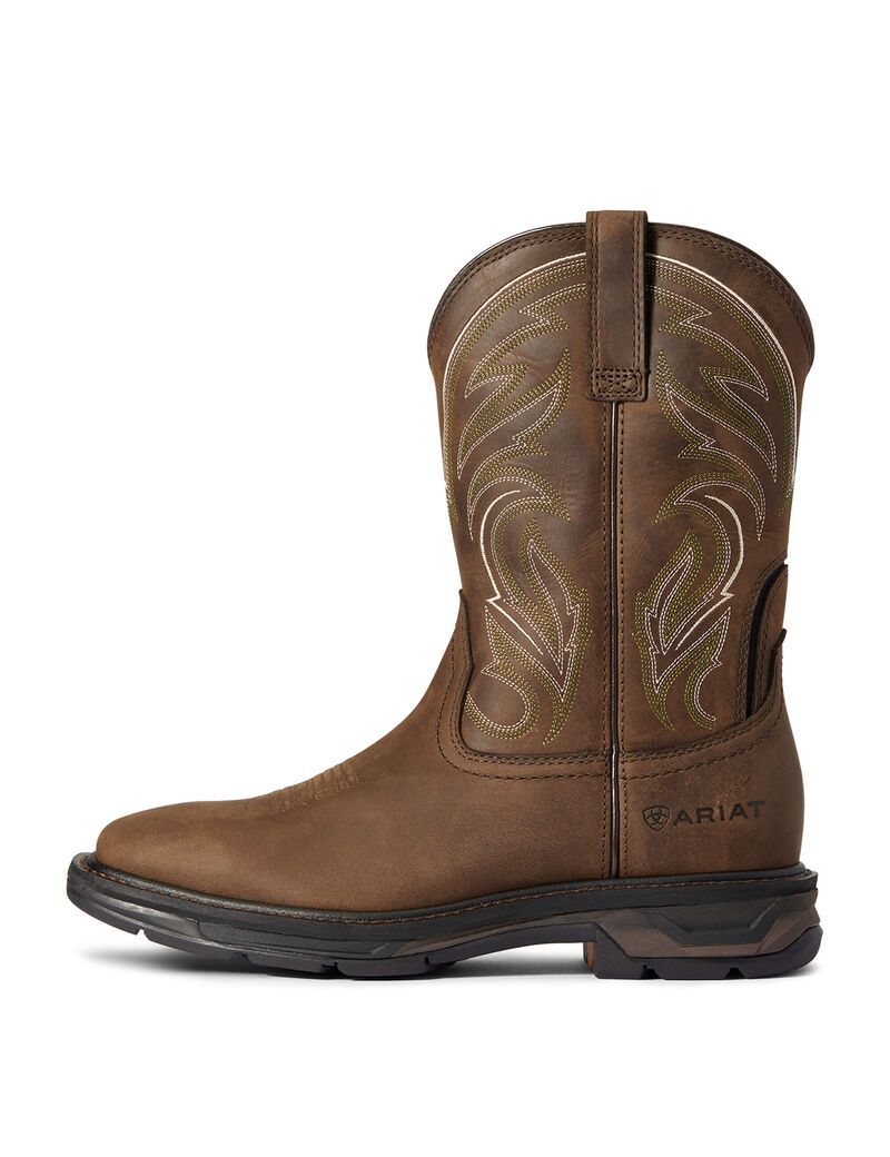 Bottes de Travail Ariat WorkHog XT Cottonwood Marron Homme | JIO-50240544