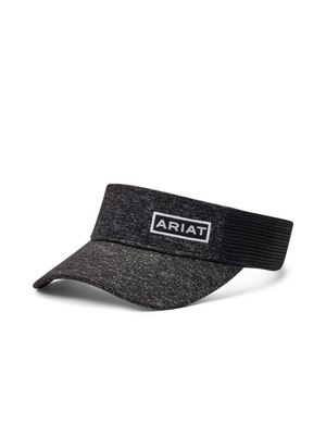 Chapeaux Ariat Offset Logo Visor Noir Homme | YCF-90618175