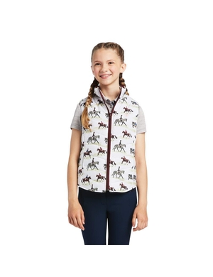 Gilet Ariat Bella Reversible Insulated Multicolore Enfant | QIU-13188034