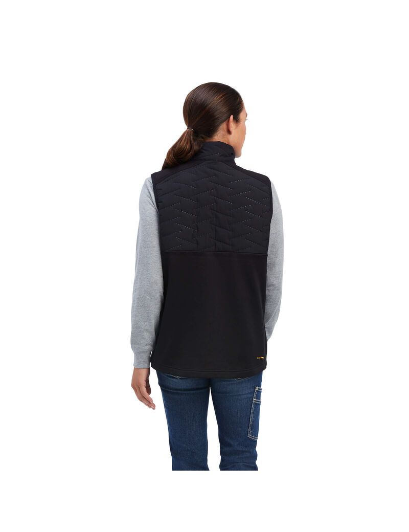 Vêtements De Travail Ariat Rebar Cloud 9 Vest Noir Femme | ZPQ-18486336