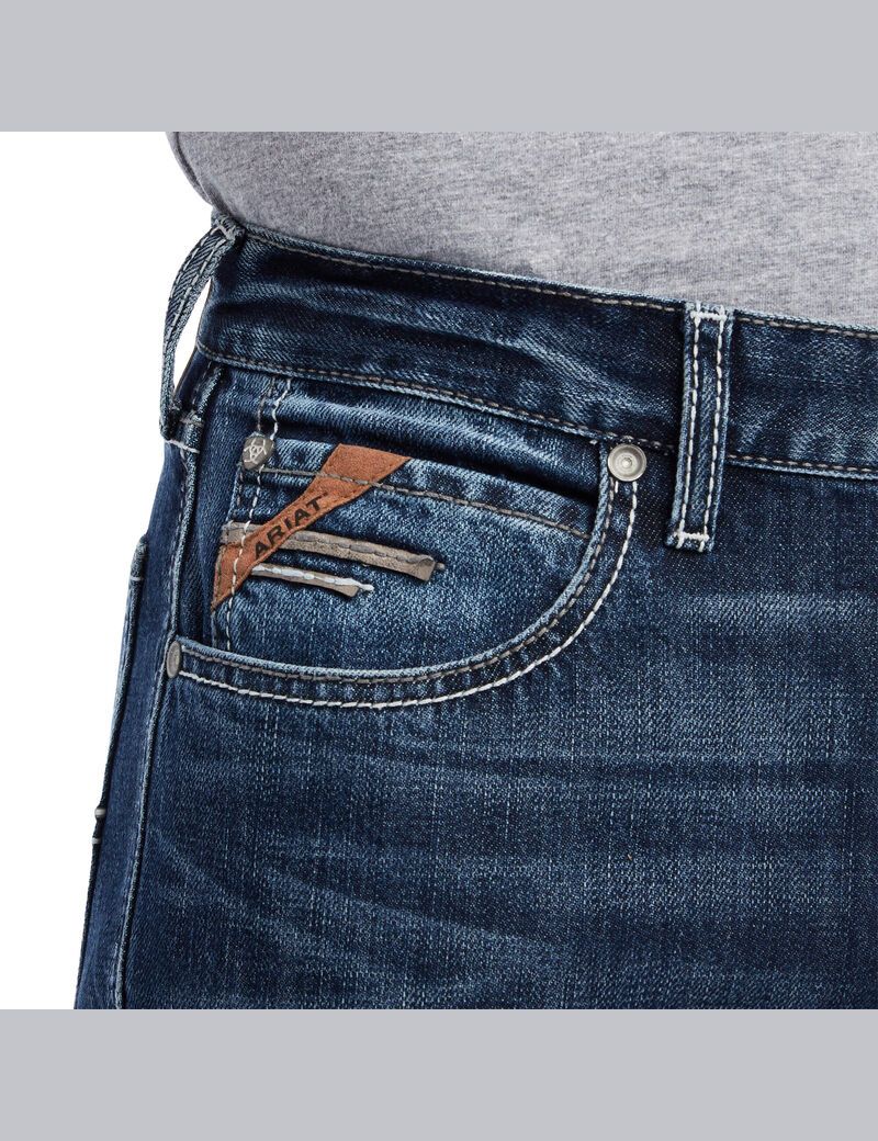 Jean Ariat M1 Vintage Remy Stackable Droit Leg Multicolore Homme | MBH-65401783