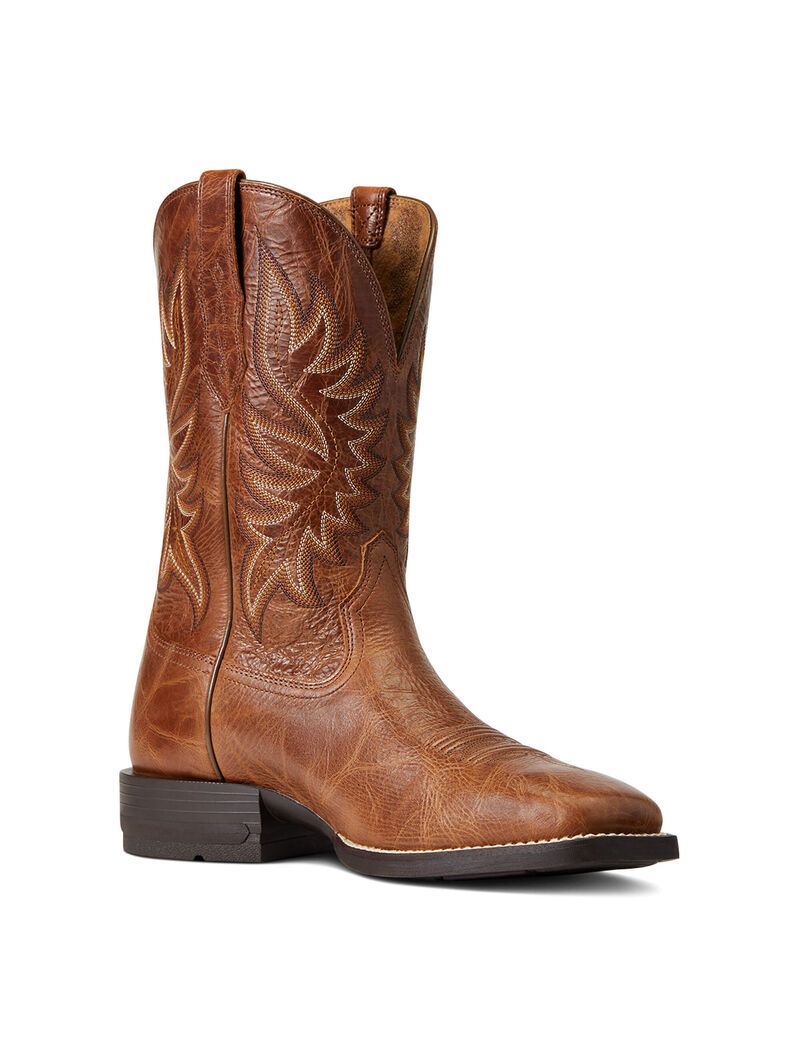 Bottes Western Ariat Brander Marron Foncé Homme | QAR-38652332