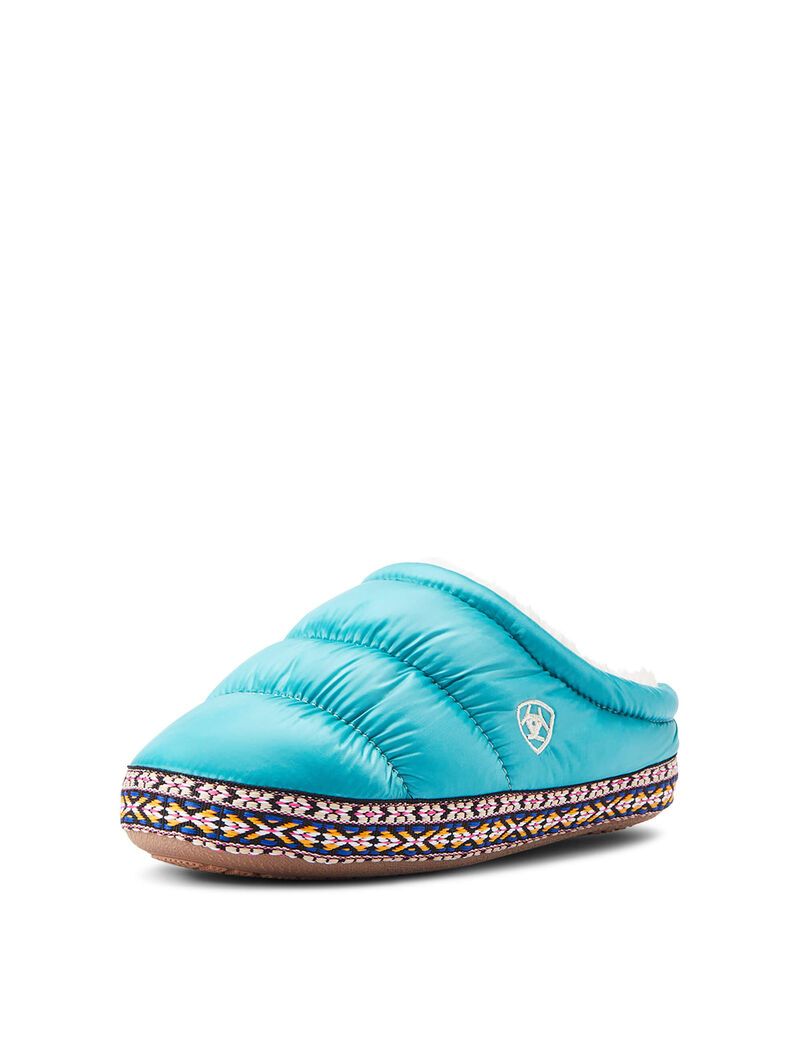 Chaussons Ariat Crius Clog Turquoise Enfant | JUO-07586017