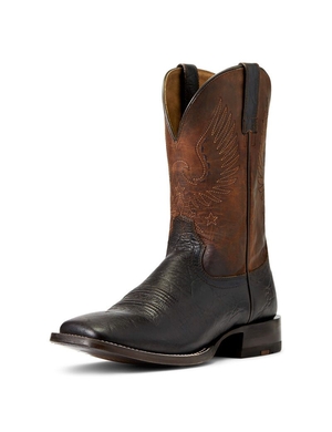 Bottes Western Ariat Circuit Eagle Marron Homme | MWF-18536175