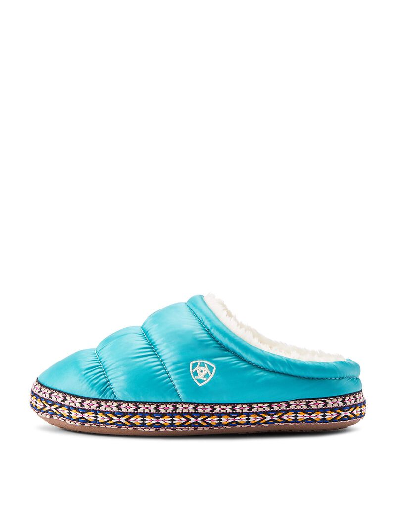 Chaussons Ariat Crius Clog Turquoise Enfant | JUO-07586017