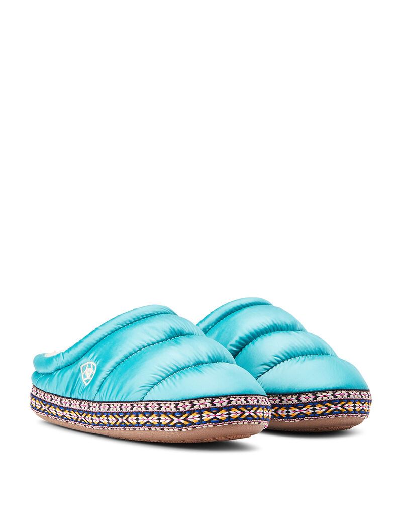 Chaussons Ariat Crius Clog Turquoise Enfant | JUO-07586017