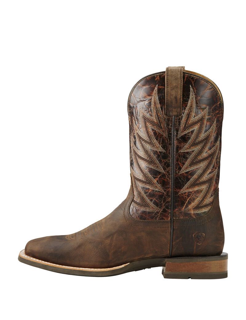 Bottes Western Ariat Challenger Marron Homme | WEL-38186345