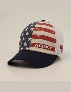 Casquettes Ariat Flag print Multicolore Femme | BJN-19422054