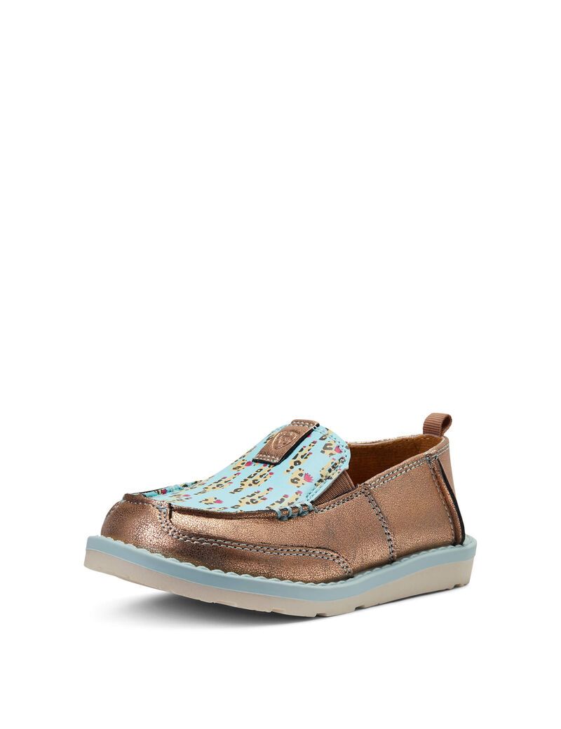 Bottes Western Ariat Stompers Piper Cruiser Turquoise Enfant | XZZ-79979355