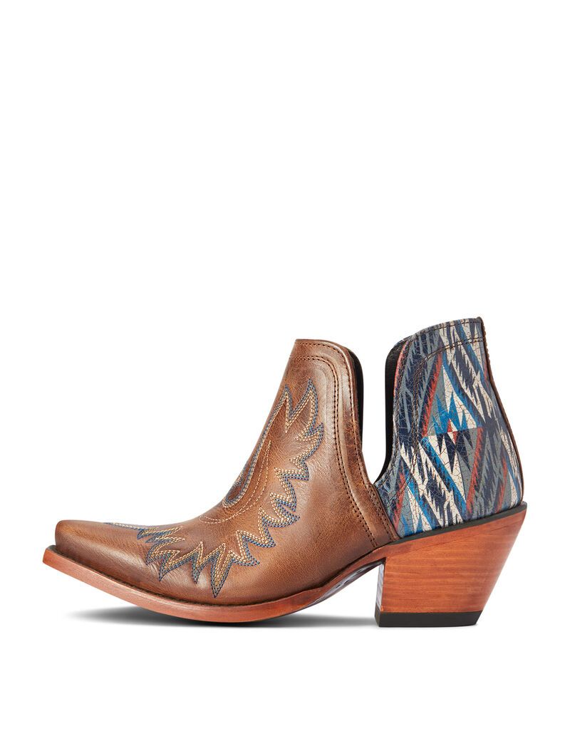 Bottines Ariat Dixon Chimayo Western Marron Femme | GVT-61877728