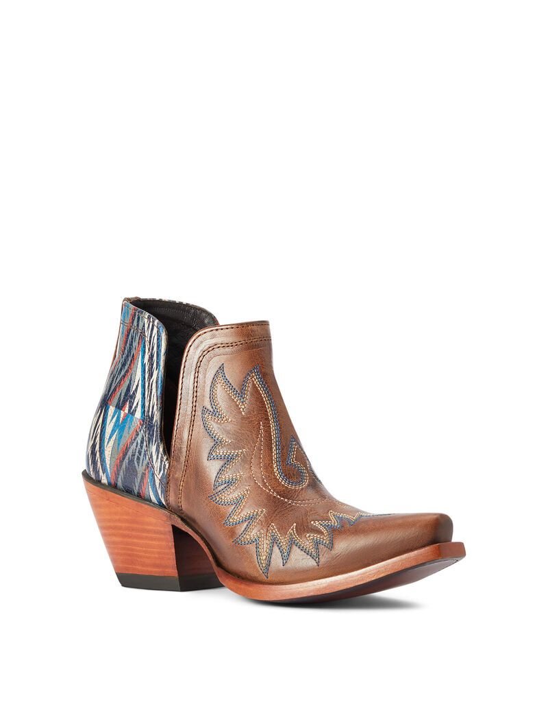 Bottines Ariat Dixon Chimayo Western Marron Femme | GVT-61877728