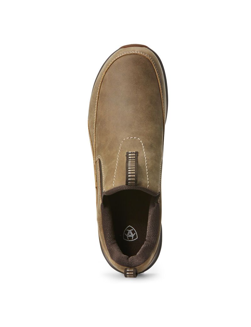 Baskets Ariat Spitfire Slip On Marron Homme | QGB-81707116