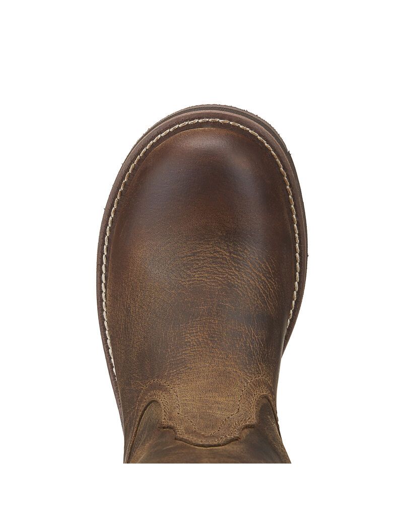 Bottes Western Ariat Unbridled Roper Marron Femme | GHR-32688548