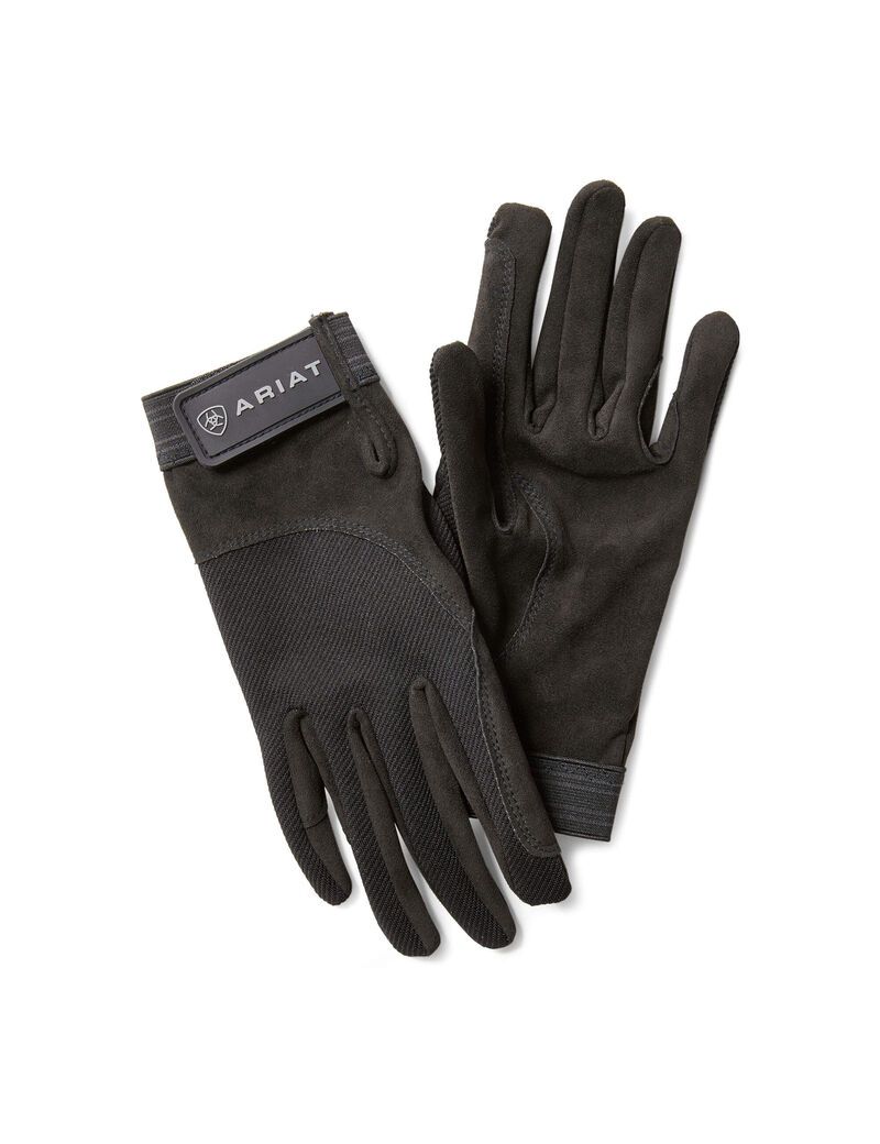 Gants Ariat TEK Grip Noir Femme | FMS-77844064