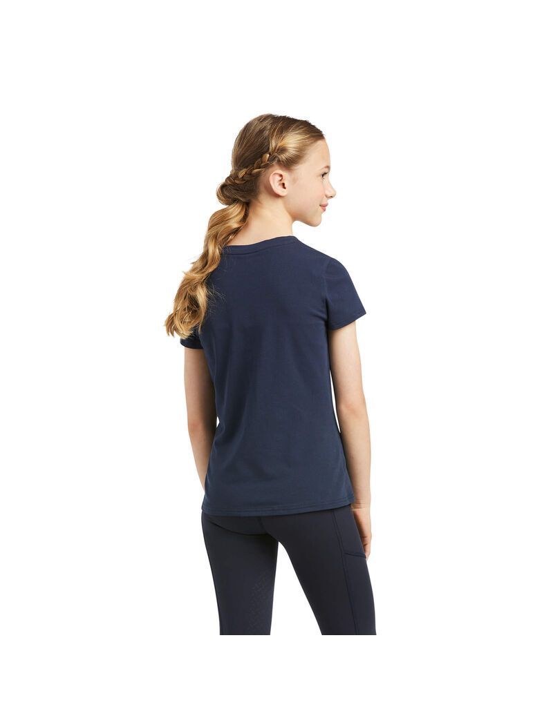 Chemises Ariat Someday Bleu Marine Enfant | ONN-91674580