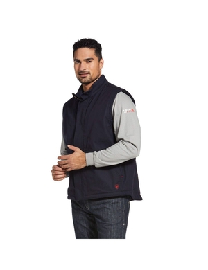 Gilet Ariat FR Workhorse Insulated Bleu Marine Homme | ZHI-78395815