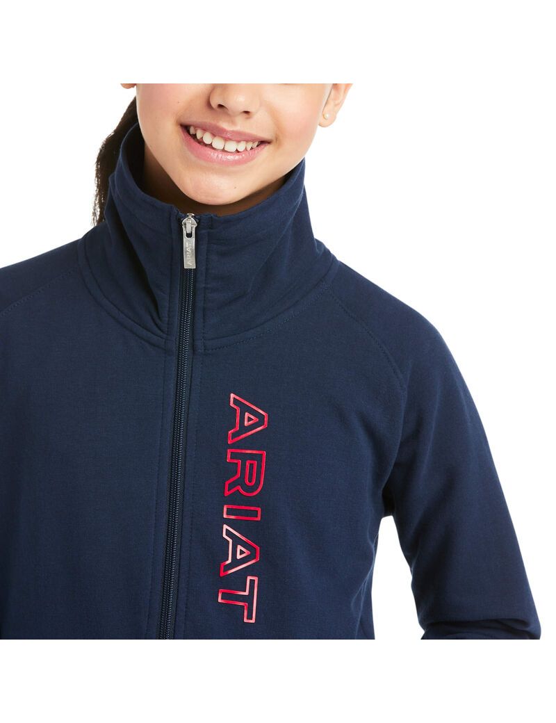 Sweats Ariat Team Logo Full Zip Multicolore Enfant | LBC-53857785