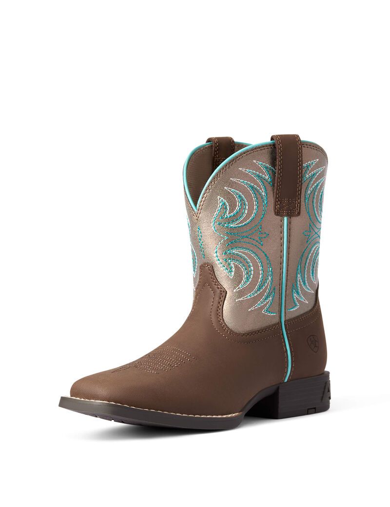 Bottes Western Ariat Storm Multicolore Enfant | XNO-14804179