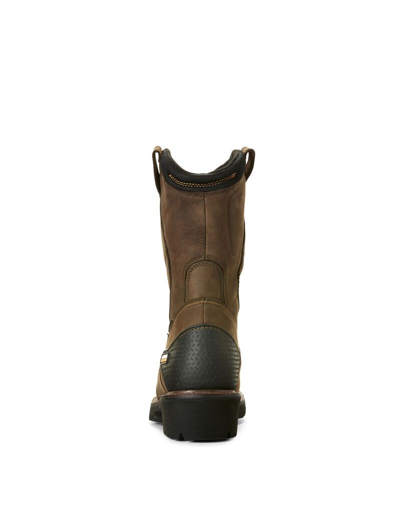 Bottes Imperméables Ariat Powerline 400G 400g Composite Embout Travail Marron Homme | FZA-55127121