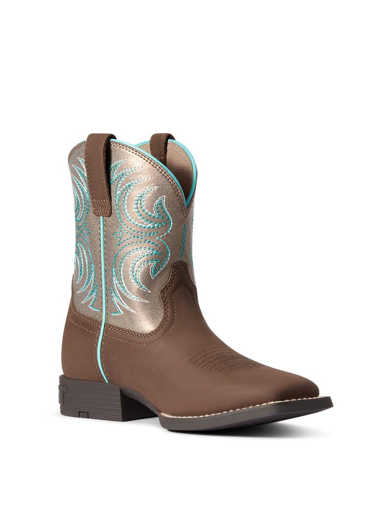 Bottes Western Ariat Storm Multicolore Enfant | XNO-14804179