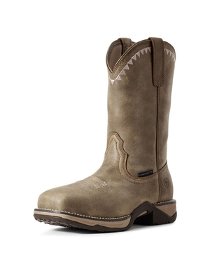 Bottes de Travail Ariat Anthem Deco Composite Embout Marron Femme | CMO-04232403