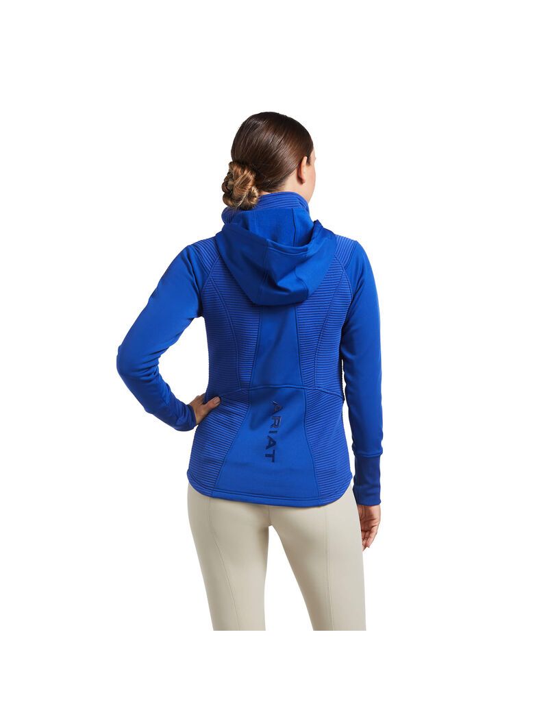 Sweats Ariat Wilde Full Zip Bleu Femme | FXG-89404630