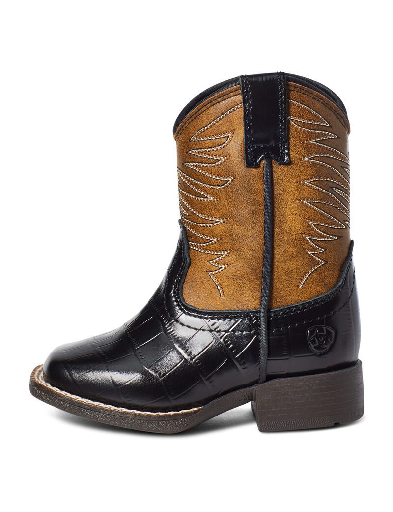 Bottes Western Ariat Stompers Firecatcher Marron Enfant | TDA-38653273