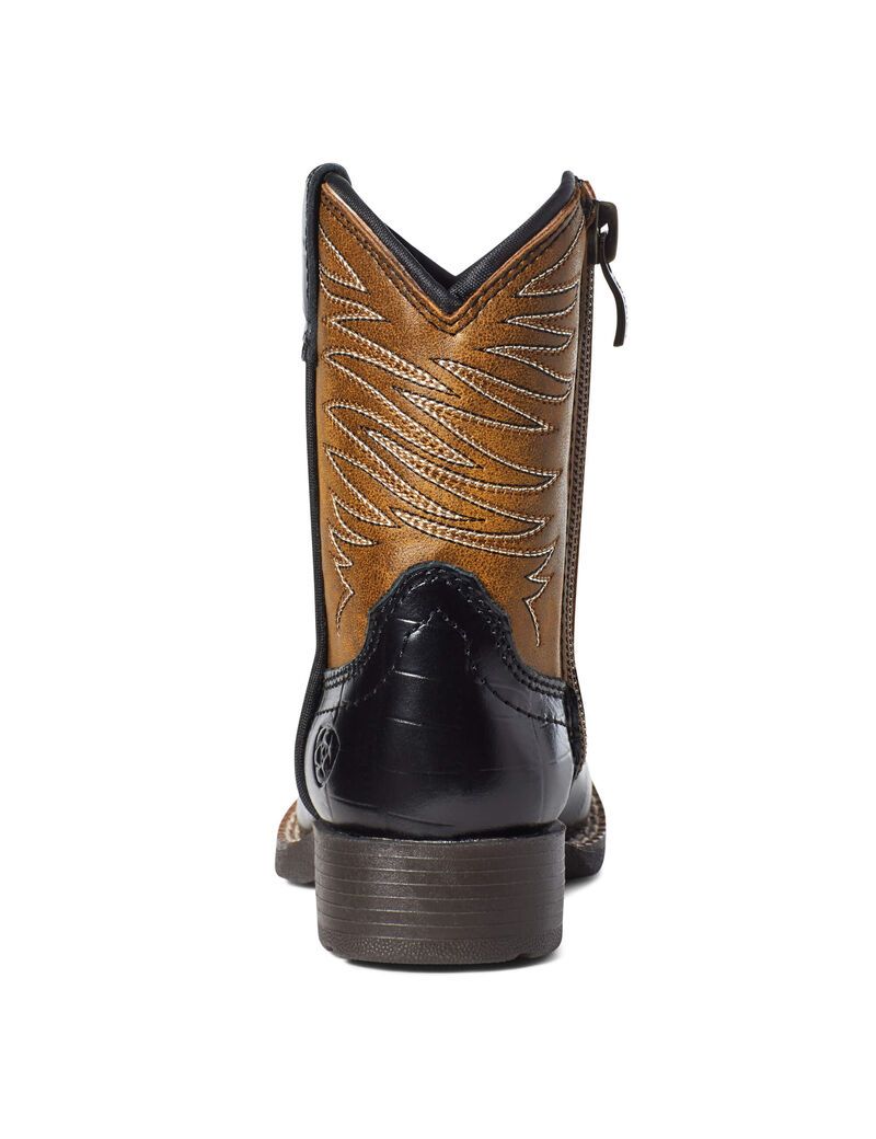 Bottes Western Ariat Stompers Firecatcher Marron Enfant | TDA-38653273