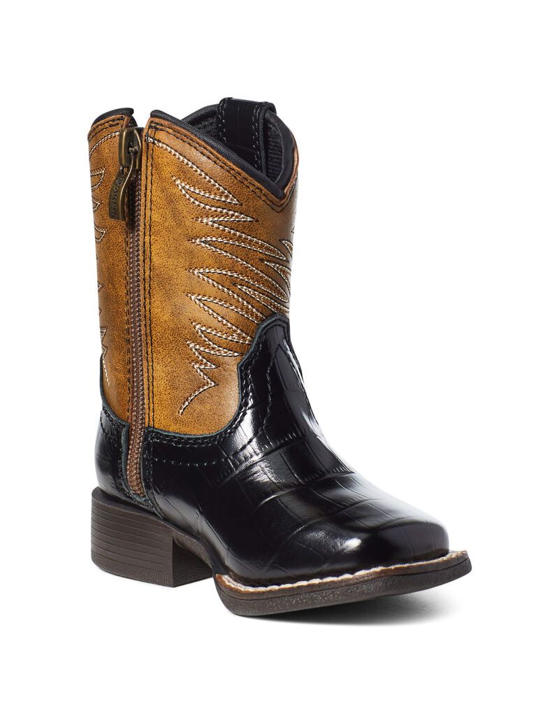 Bottes Western Ariat Stompers Firecatcher Marron Enfant | TDA-38653273